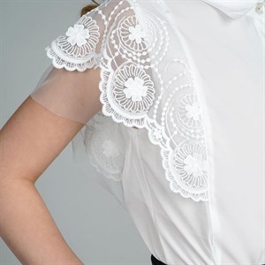  Шифон это идеальная ткань для праздничной блузки