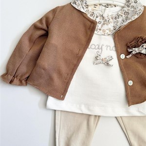 Получили весенние костюмы тройки 1  3 6 9 12 18 мес