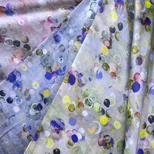 Органза вискозная с принтами Оптом только