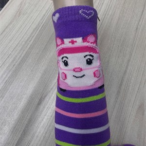 Качественные детские носочки с принтом Поли для мальчиков и девочек