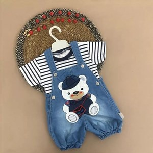 Комбинезоны для мальчиков Турция Джинсы хб Размеры