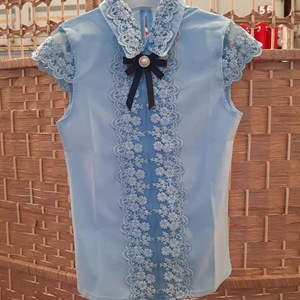 В наличии блузки  Размеры 32 34 36 38 40 Ткань бенгалин