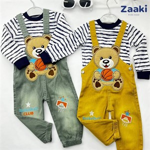 Удобные камбинезоны для мальчиков От 2 до 4 лет натуральные