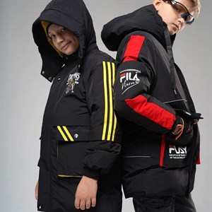 FILA Модная удлинённая куртка в трёх цветах Большие