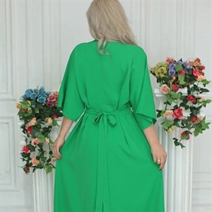 Длинное нарядное платье Джуди из материала Дубайский