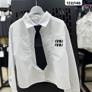 Качественные белые блузки для детей оптом – низкие цены от Sezim Kids