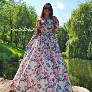 Женственность в каждом движении Платье из льна стрейч