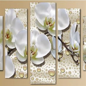 Модульная картина из пяти частей Размер 80 на 140