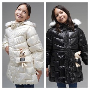 Стильные куртки Модель Зайка Утеплённая холофайбером