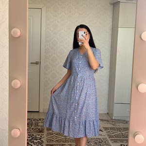 New spring collection 2024   Лёгкие штапельные платья