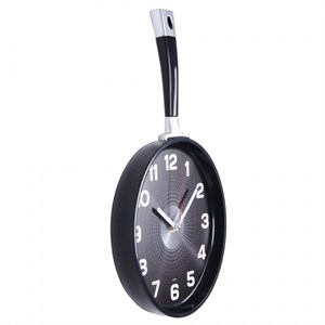 Часы настенные сковорода - стильный интерьер и бесшумный механизм