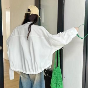 Хитовый бомбер-рубашка оверсайз 42–50 (люкс качество) — в наличии