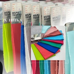 Трёхнитка начёс идеально подходит для создания теплых