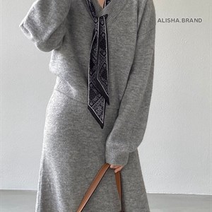 Модная двойка с юбкой из ангоры на зиму | Женская одежда от Alisha Brand