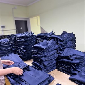 Вас приветствует швейная фабрика VERUN Процесс упаковки