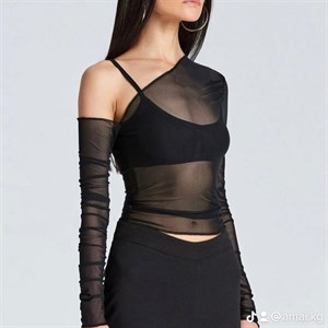 Кроп топ 1100 сом Кофта в сеточку 1600 сом Фут на