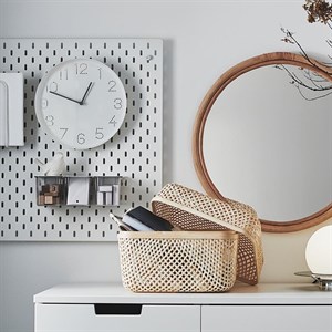 Настенные часы ТРОММА от IKEA Дизайн с перфорацией