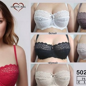 Женское нижнее бельё оптом ORIETTA AVEC, артикул 5025 — размеры 75–95, чашка C
