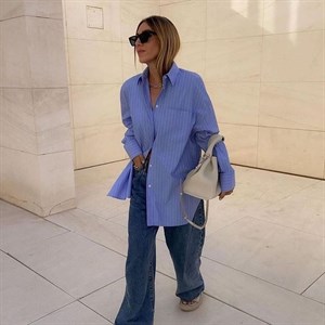 NEW Рубашки oversize из 100 хлопка Принты и цвета