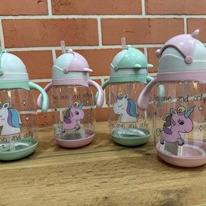 Поилки общем 500мл с трубочкой код22