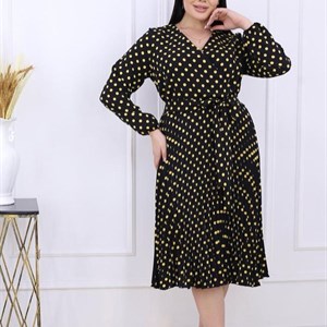 Новинка Важным преимуществом платья в горох пожалуй