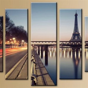 Модульная картина из пяти частей Размер 80 на 140