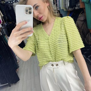 Блузочки в белом цвете Айвори розовом и оливковом