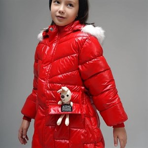 Стильные куртки Модель Зайка Утеплённая холофайбером