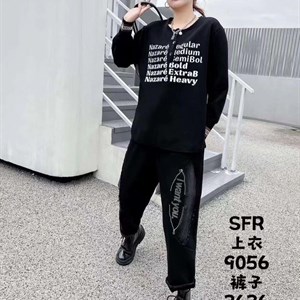 Модель 9056 Удлиненный свитшот из трикотажа на велюровой