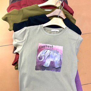 Базовые футболки с принтом    980с  размер стандарт