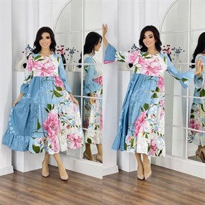 Снова в наличии Наши любимые   Платья Хб 100 Размер