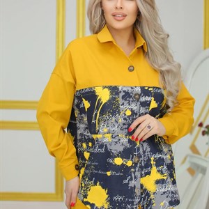 Джинсовая двойка Grafity 48 50 52 54 Джинсовые двойки