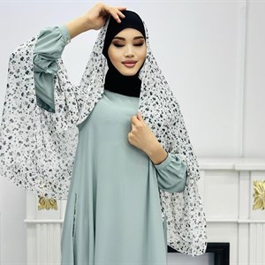 Цветочные шарфы из шифона на лето | Идеальный выбор для стиля