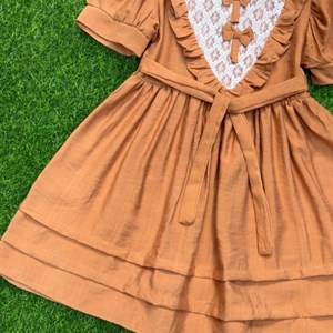Летние платья для принцесс Размер 28 34 Ткань лен