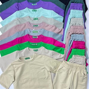 Получили хит продаж Футболка шорты база Ткань двухнитка