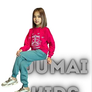 СВИТШОТ ДЛЯ ДЕВОЧЕК ПРОИЗВОДСТВО ТКАНЬ ТУРЕЦКАЯ ДВУХНИТКА