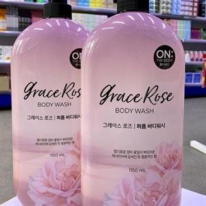 Гель для душа с экстрактом розы On the body Grace