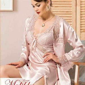 Пижамы Пеньюары Сорочки Халаты с сорочкой Первоначальный