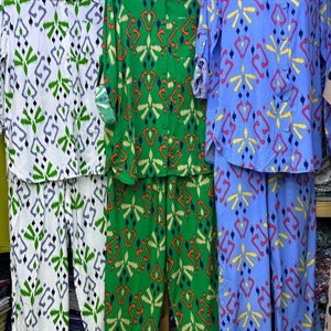 Новинка Двойка Ткань штапель Цена 1100сом Размер стандарт