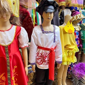 Костюм русский народный мальчик Иванушка 26 36размер