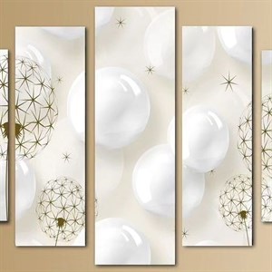 Модульная картина из пяти частей Размер 80 на 140