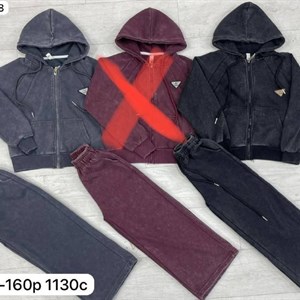 Двойка из варёной ткани — Гуанчжоу, размеры 120–160, в наличии (цена 1130 сом)