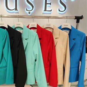 Стильные укороченные пиджаки Турция Размеры 42 44