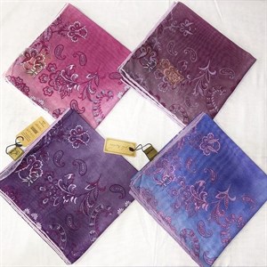 Платки ОПТОМ 280 сом ТКАНЬ креп шифон РАЗМЕР 100