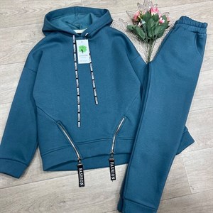 НОВИНКА 36 42р ТКАНЬ ТУРЕЦКАЯ ТРЁХНИТКА С НАЧЁСОМ