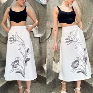 Льняные юбочки на скидках! Идеальный выбор для вашего гардероба