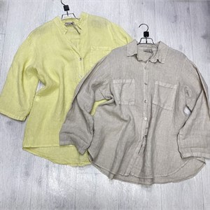 Новая коллекция льняных рубашек - стиль и комфорт!