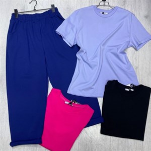 Новая коллекция стильной женской одежды из Италии | Брюки и футболки