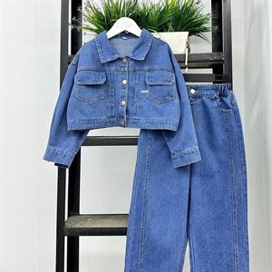 Джинсовые костюмы для подростков Производство Гуанчжоу