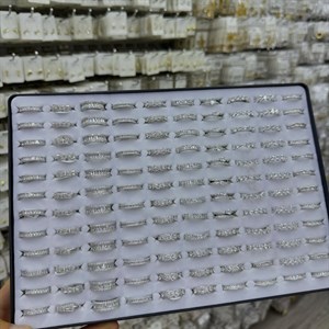 Кольца под серебро - эксклюзивные украшения, которые не чернеют